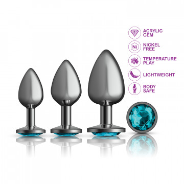Cheeky Charms - 3pk Metal