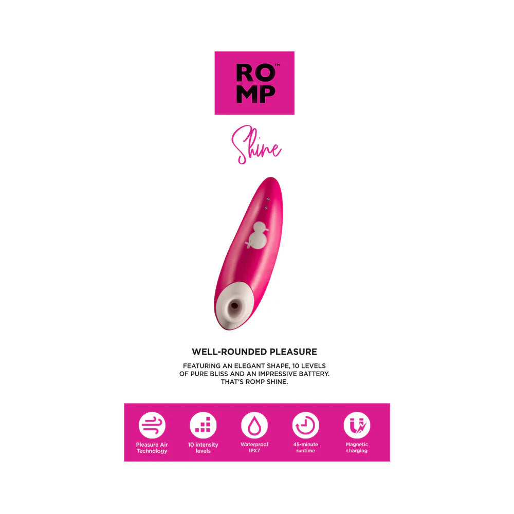 ROMP Shine Pleasure Air Clitoral Vibrator