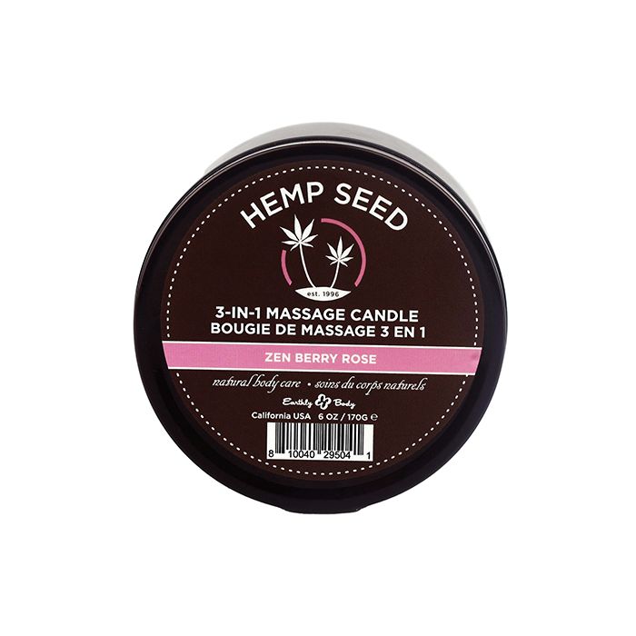 3in1 Hemp Massage Candle