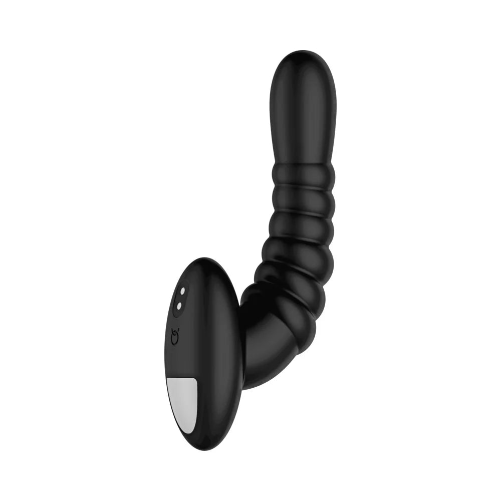 Ribbed Pro Vibrating Anal Massager