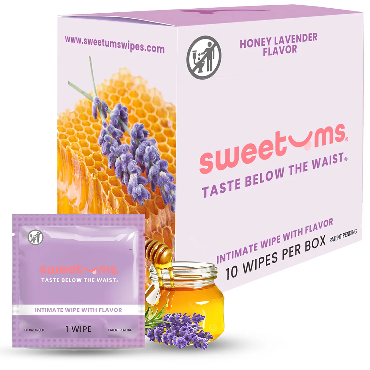 Sweetums Intimate Wipes - For Her