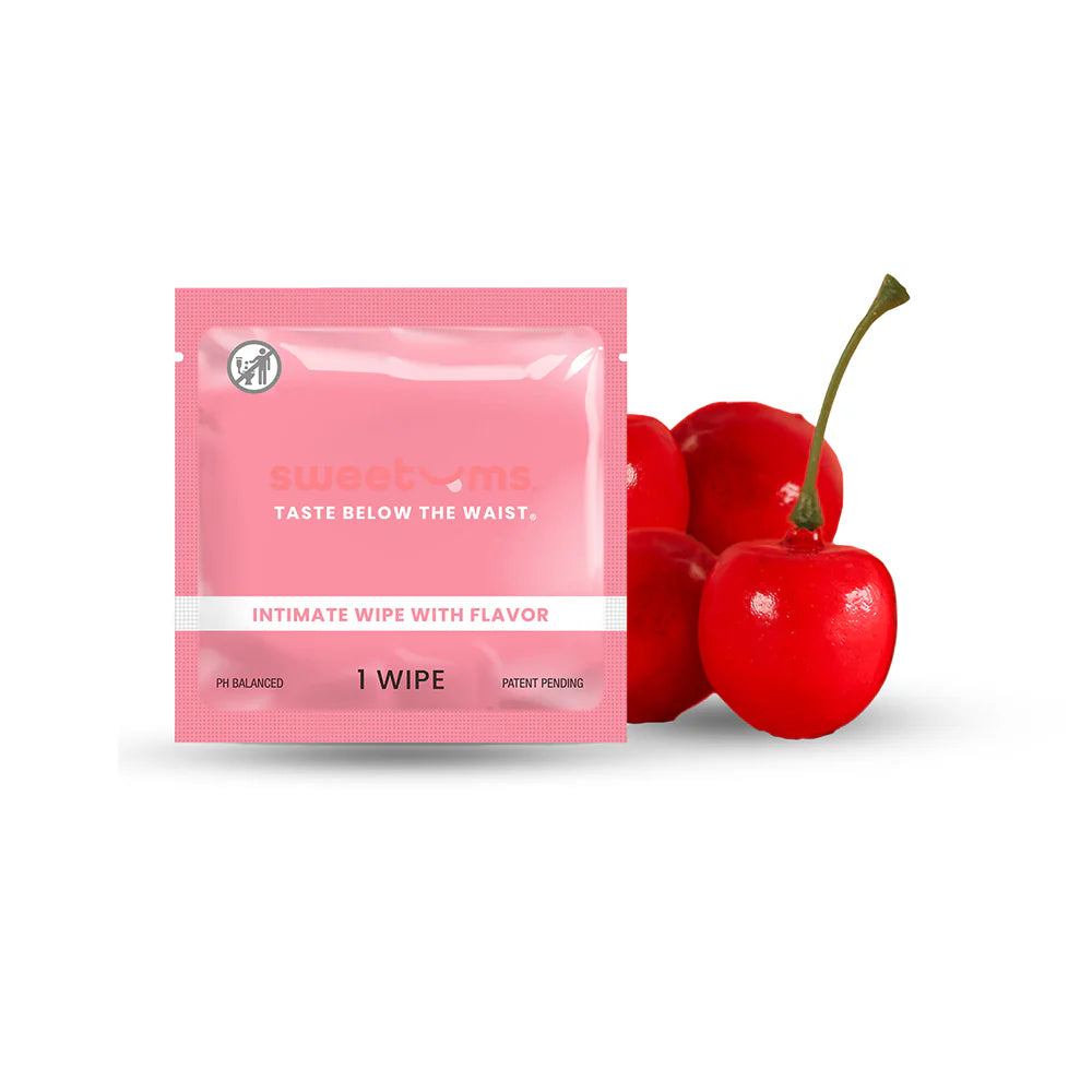 Sweetums Tasty Intimate Wipes - 1pk