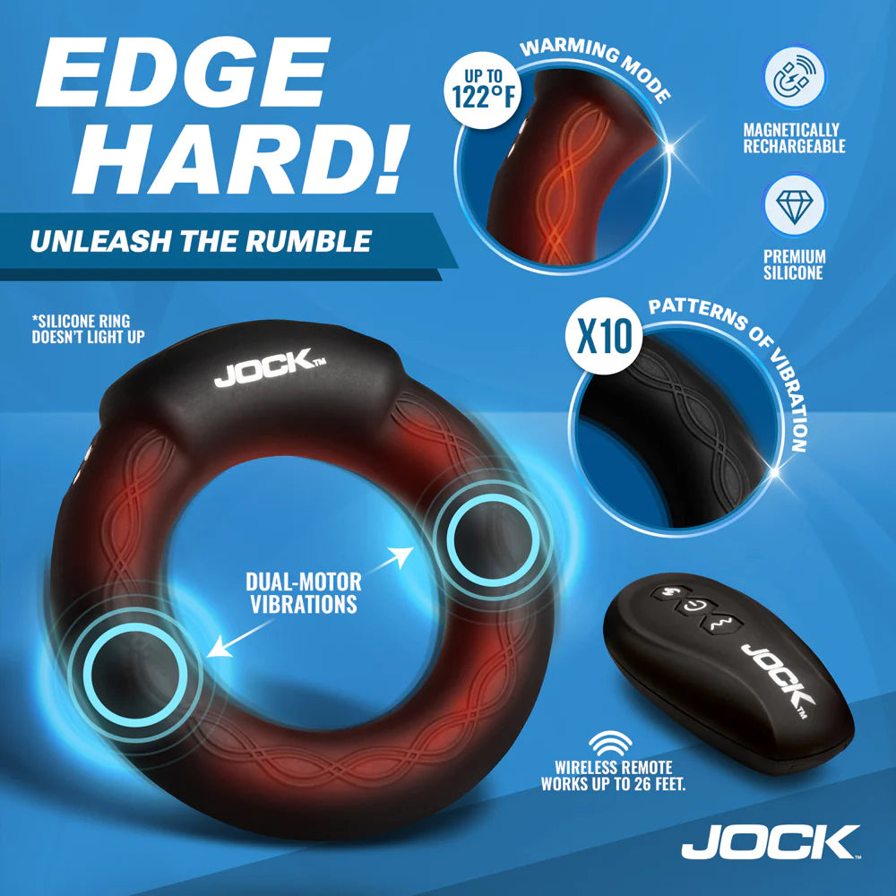 Rumbler Vibrating & Warming C-Ring