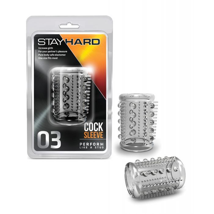 Stay Hard Penis Sleeve - 1pc