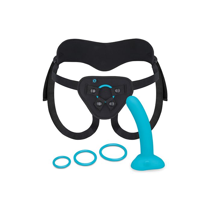 Strap-On Harness Set With 6" Silicone Dildo Peg