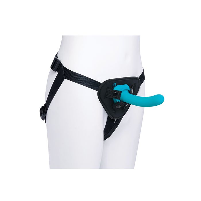 Strap-On Harness Set With 6" Silicone Dildo Peg