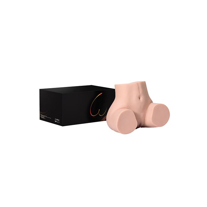 Peach Realistic Butt w/Vagina Doll Torso