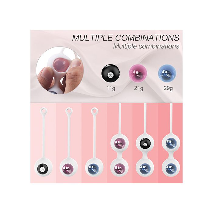 Ben Wa Ball Remote Control Kegel Set