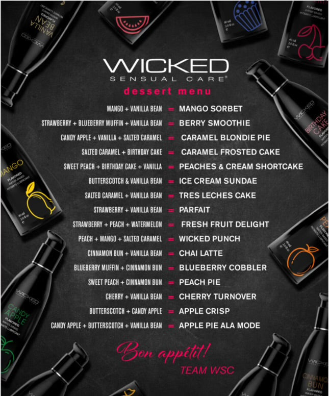 Wicked Waterbased Flavored Lubricant