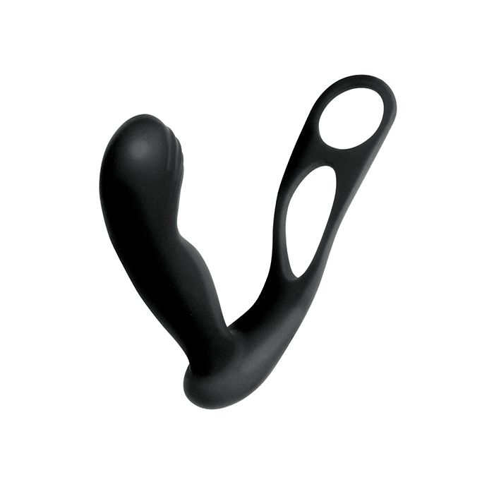 Prostate Massager w/Scrotum & C-ring