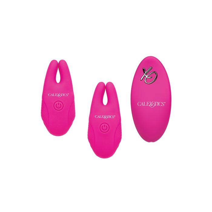Silicone Nipple Clamps w/Remote