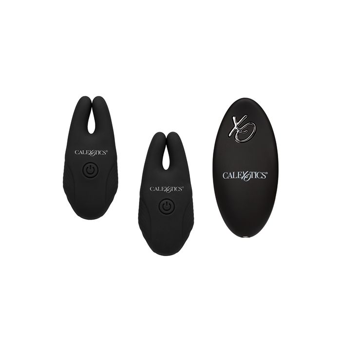 Silicone Nipple Clamps w/Remote