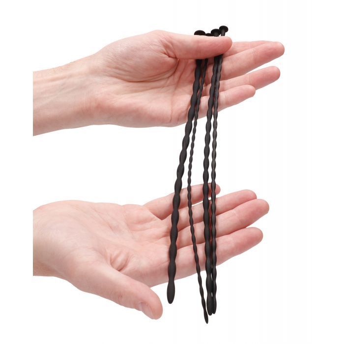Beginner Urethral Sounding Silicone Spiral Screw Plug Set