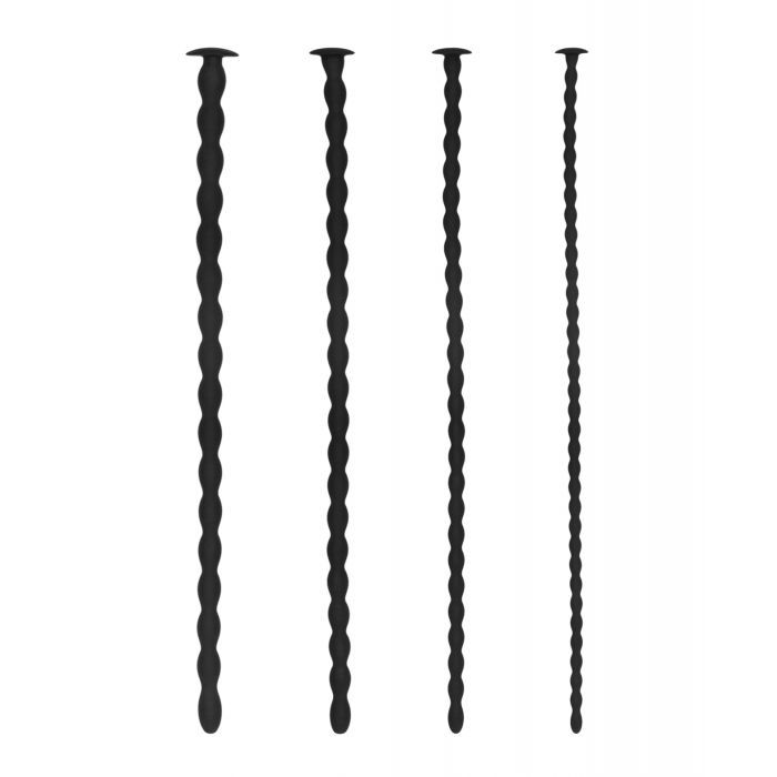 Advanced Urethral Sounding Silicone Spiral Plug Set
