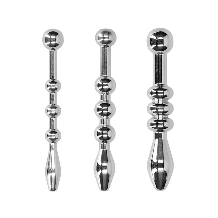 Urethral Sounding Metal Plug Set