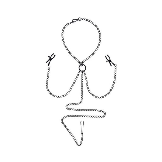 Chain Nipple to Clit Set
