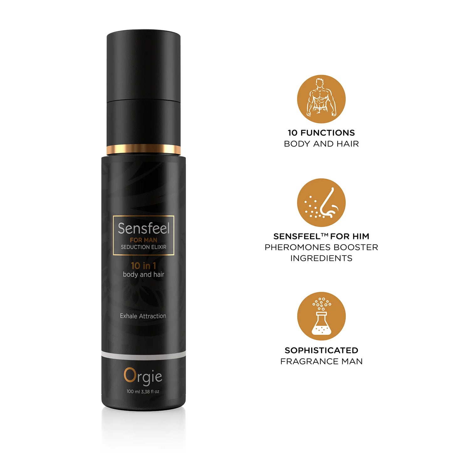 Sensfeel For Men Seduction Elixer-Exhale Attraction