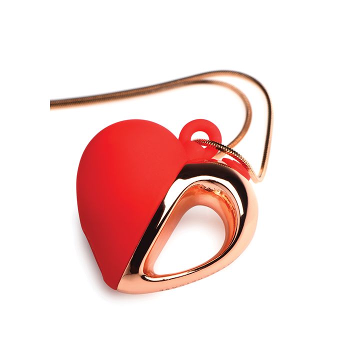 Charmed Vibrating Heart Necklace