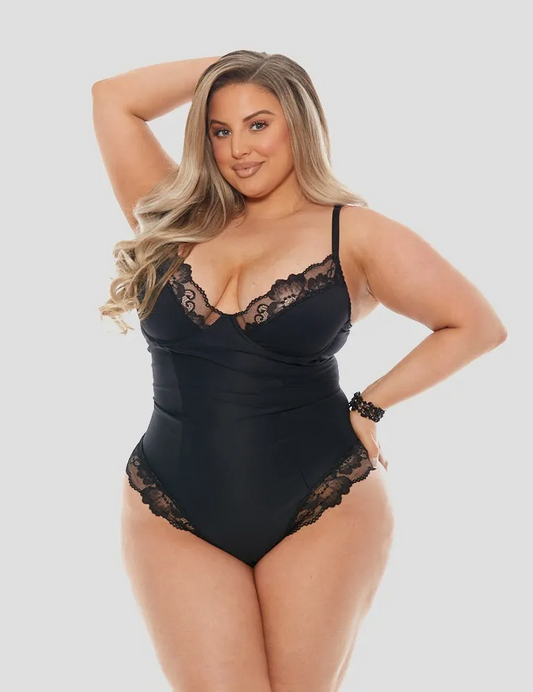 Sculpting Bodysuit with Lace
