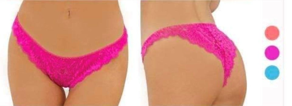 Naughty Neons Brazilian (1 piece)