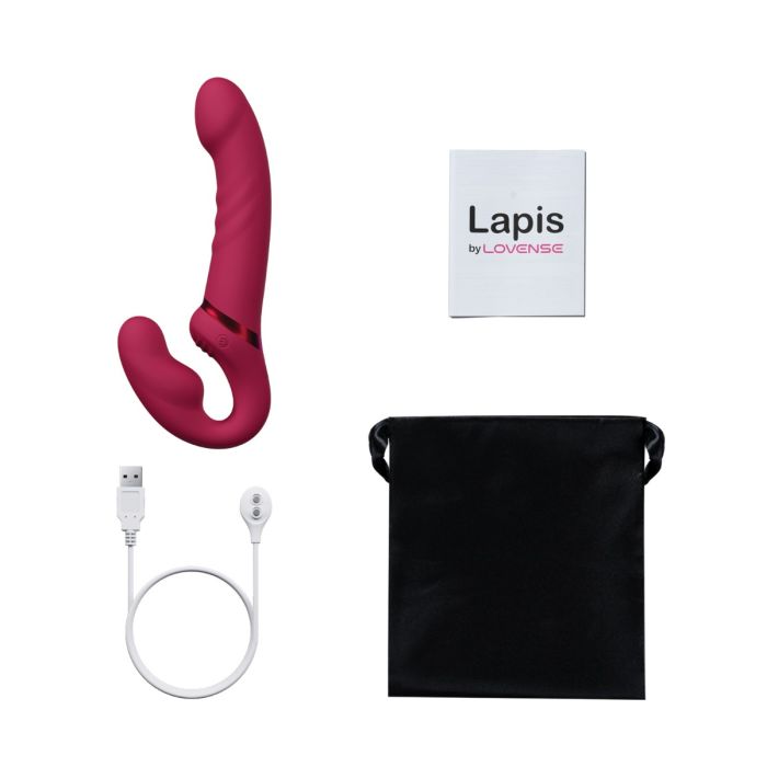 Lapis Vibrating Strapless Strap On
