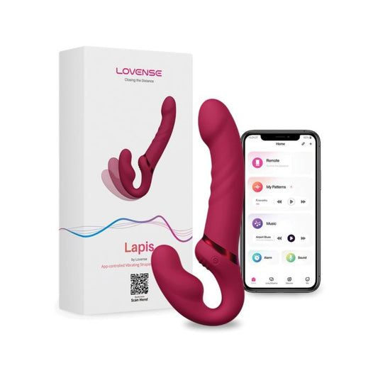 Lapis Vibrating Strapless Strap On