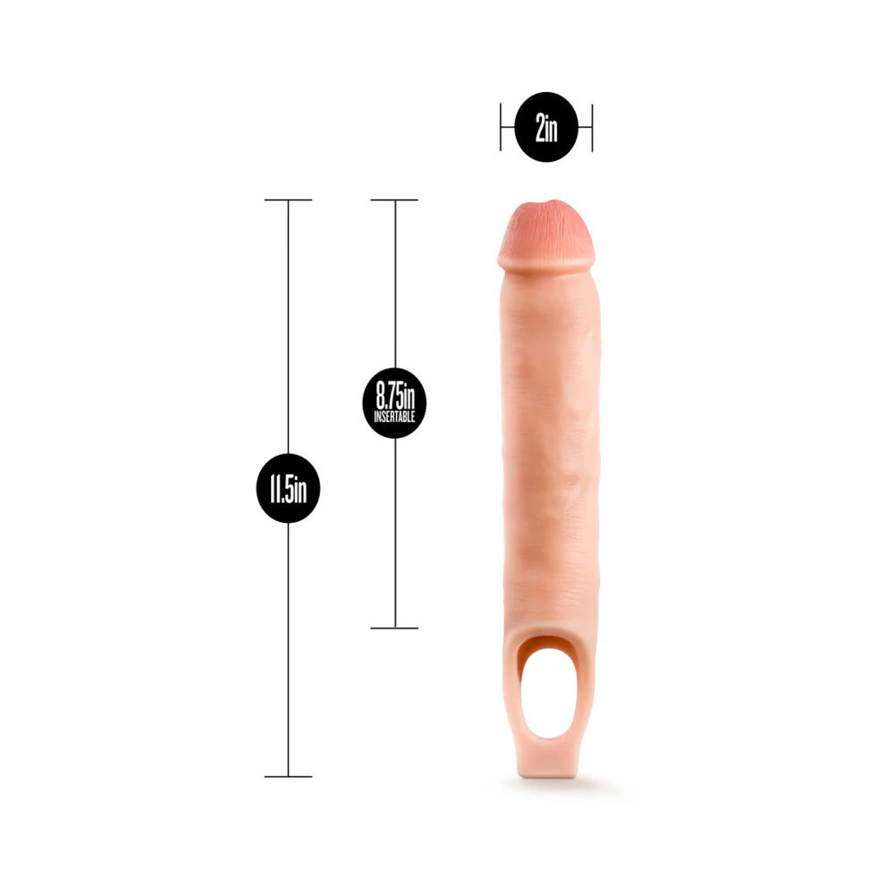 Blush Performance Plus 11.5 in. Silicone Cock Sheath Penis Extender Sling