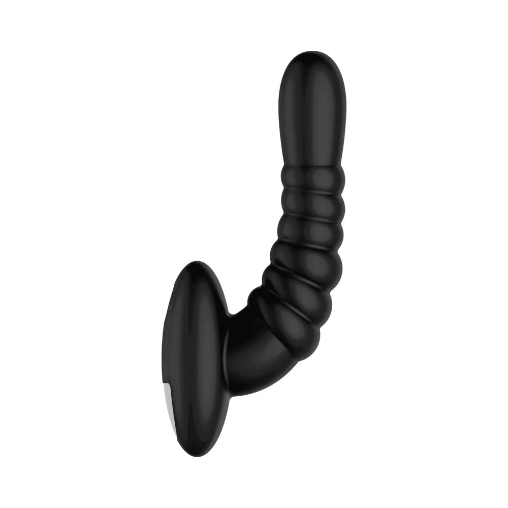 Ribbed Pro Vibrating Anal Massager