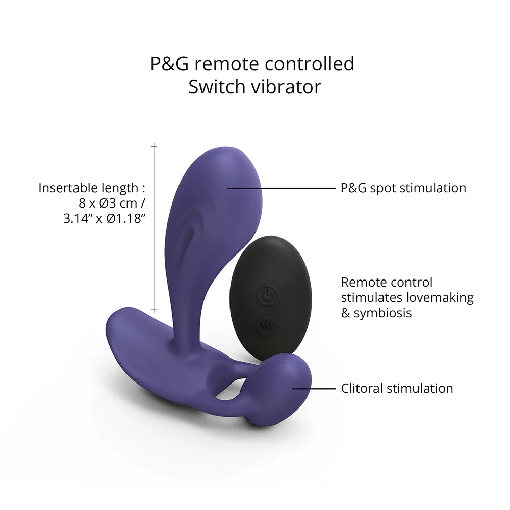 Witty G or P Spot Remote Vibrator