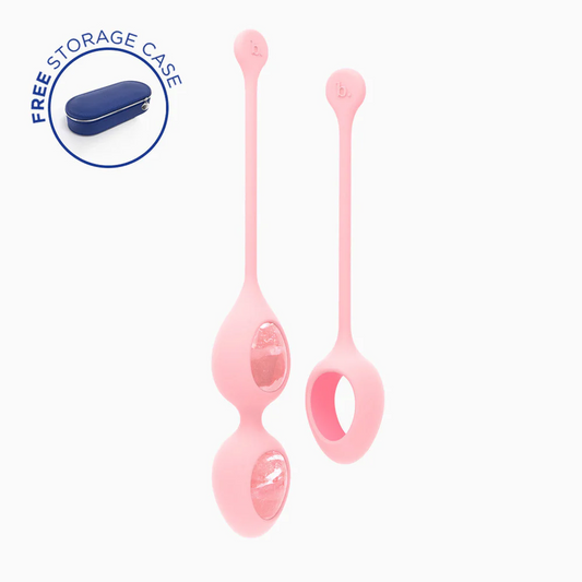 Yonii 2-Piece Rose Quartz Egg Set