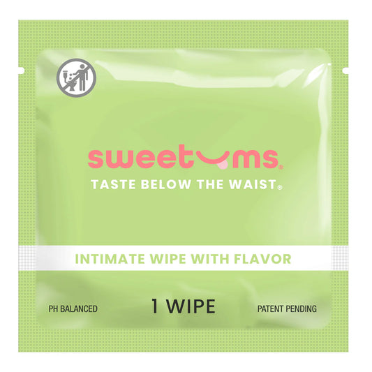 Sweetums Tasty Intimate Wipes - 1pk