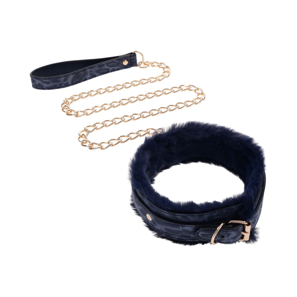 Cougar Fur Collar & Leash