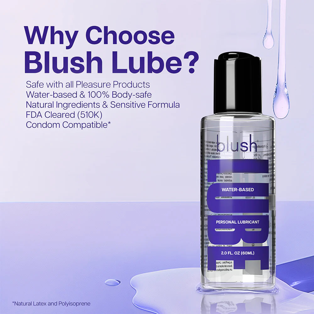 Blush Waterbased Lubricant 2oz