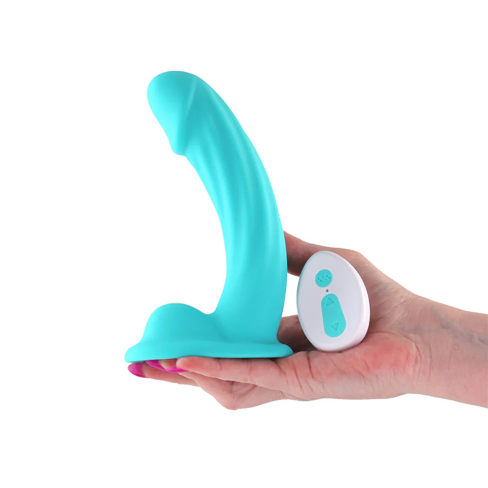 Colours Curve Vibrating Dildo 5"