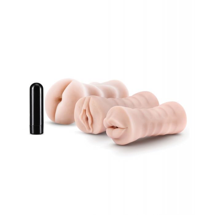 Vibrating Stroker Sleeve Kit - 3pk