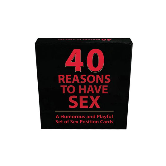 40 Reasons to Have Sex