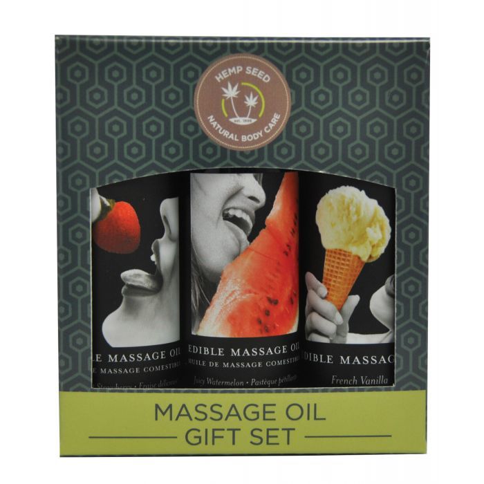 Edible Massage Oil Gift Set