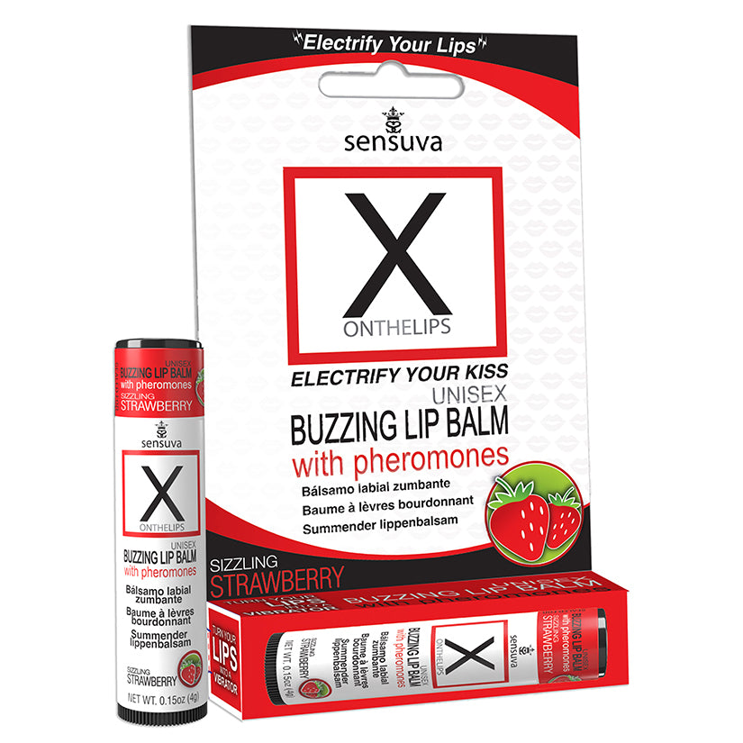 X On The Lips Buzzing Lip Balm