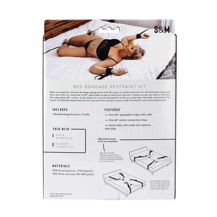 Bed Bondage Restraint Kit