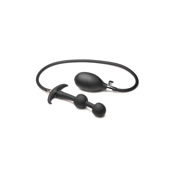 Weighted Inflatable Silicone Anal Plug