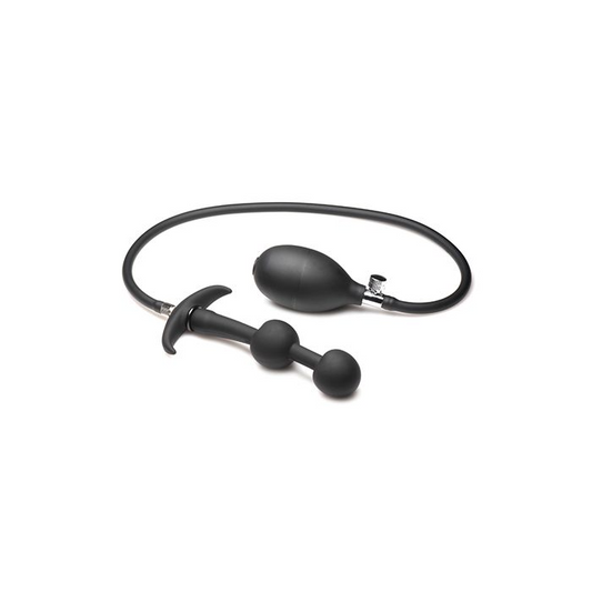 Weighted Inflatable Silicone Anal Plug