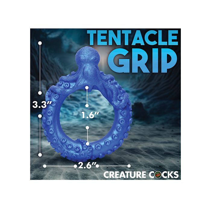 Poseidon's Octo Silicone Cock Ring