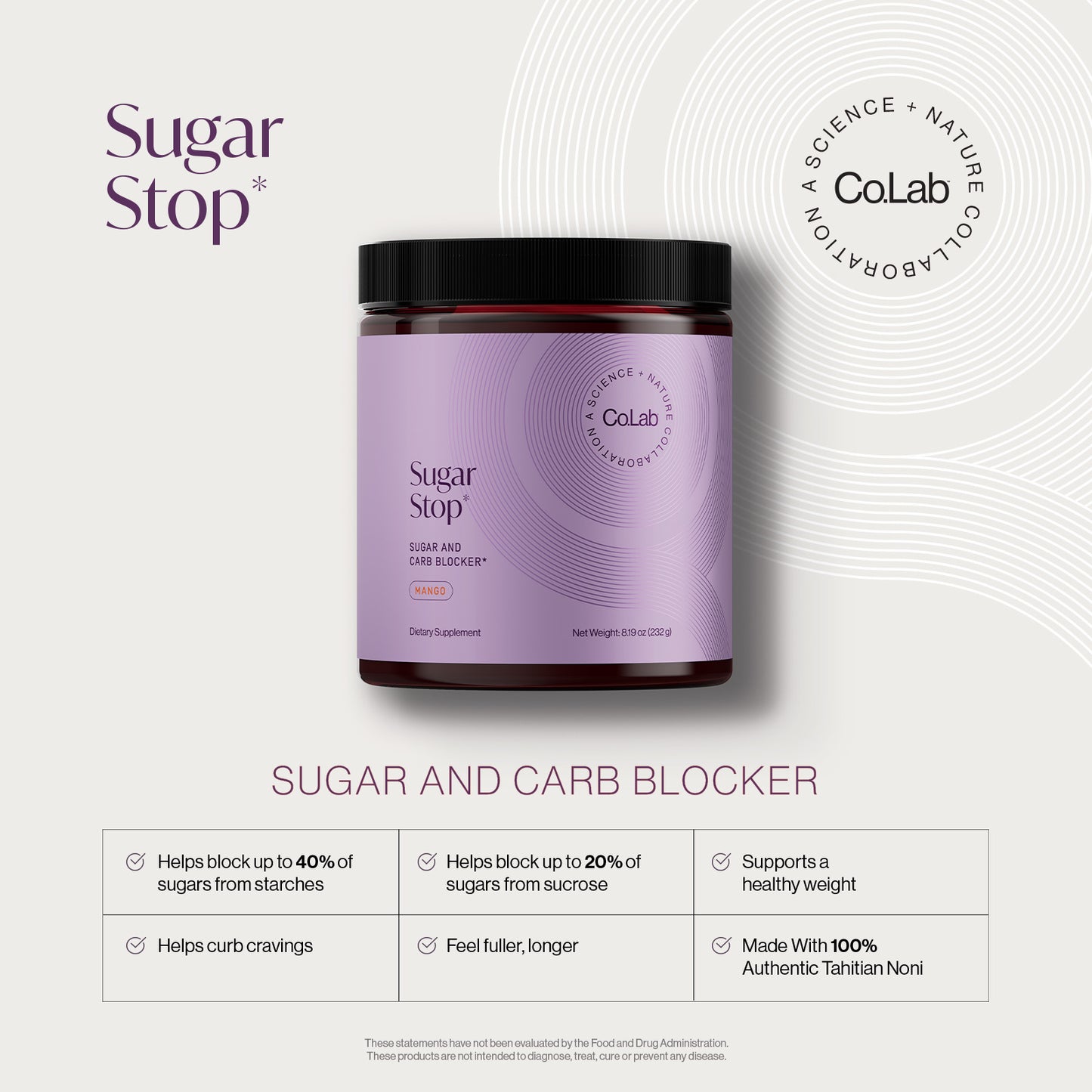 Sugar Stop -Sugar and Carb Blocker