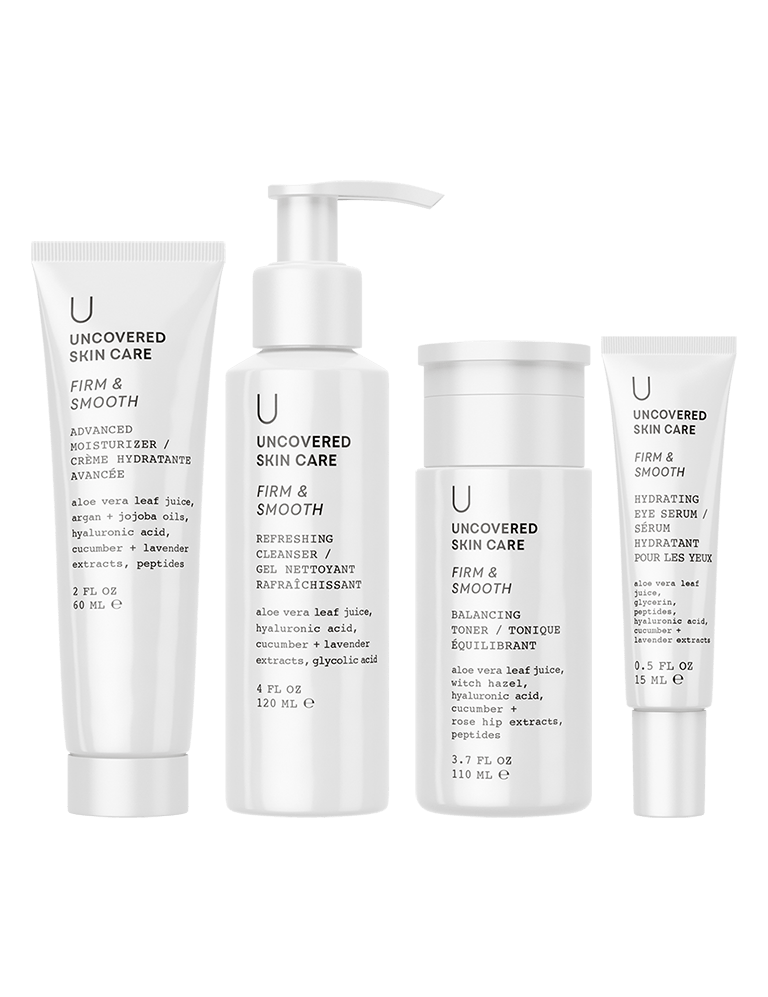 Uncovered Daily Skin Essentials Kit - Firm & Smooth